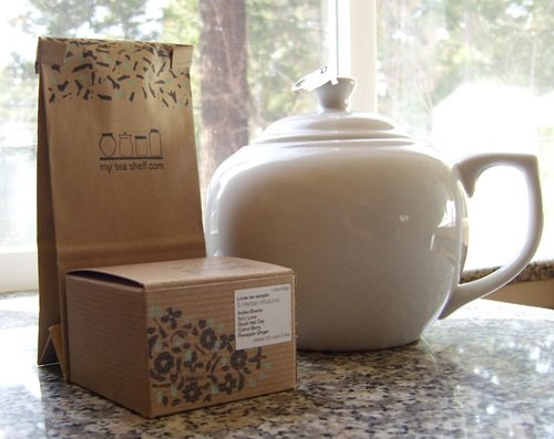 Herbal Goodness on My Tea Shelf